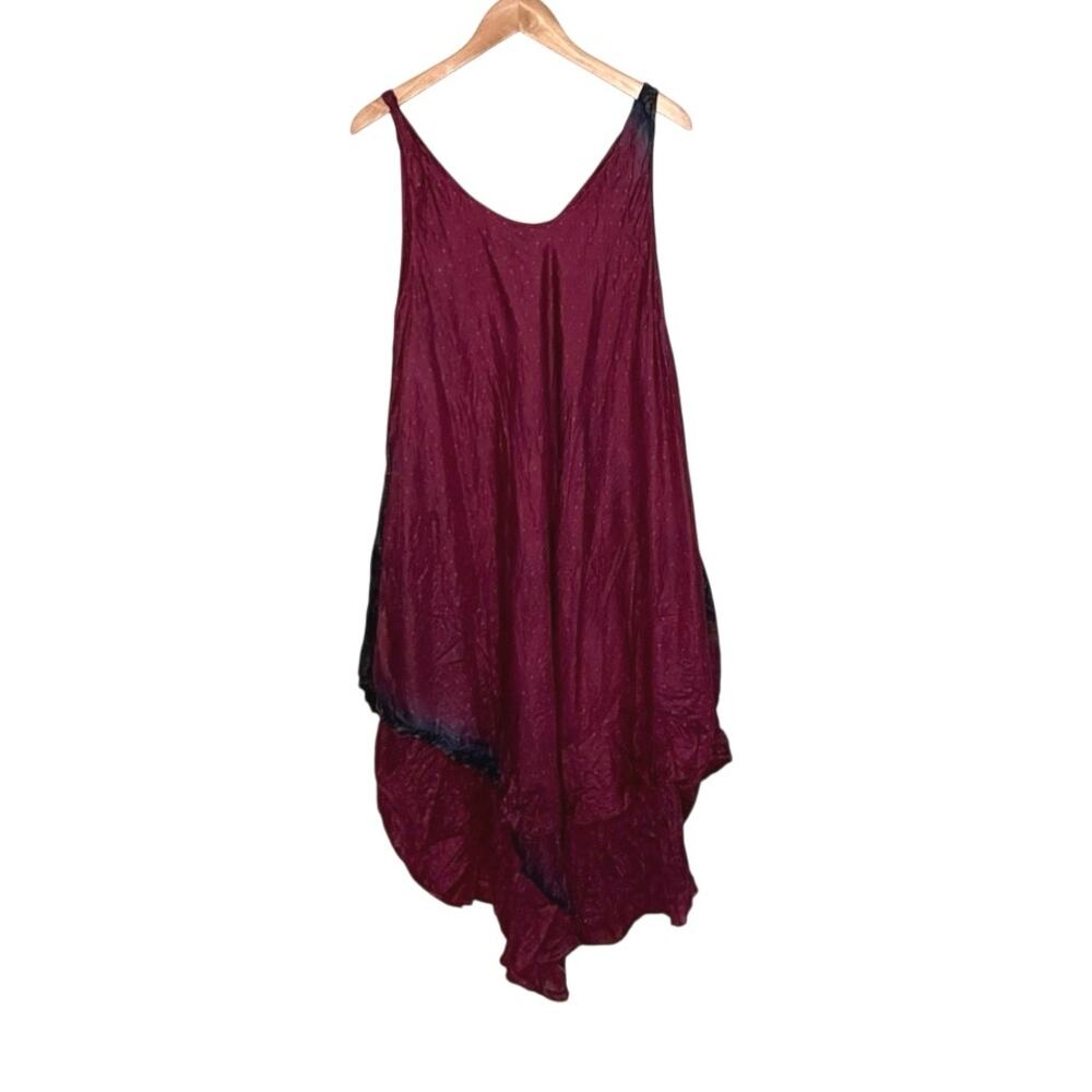 Silk tank tiered dress made in India - Picture 4 of 6